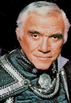 Lorne Greene as Adama