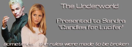 Underworld Award: Candles for Lucifer