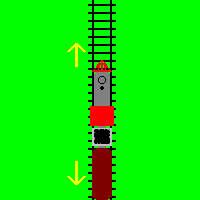 1-D Travel: A Train