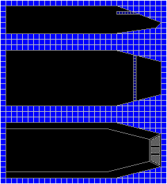 Viper: Side,Top, and Bottom View