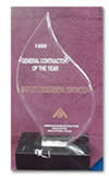 American Subcontractors Association General Contractor of the Year Award trophy