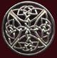 Silver Celtic Faerie Knot