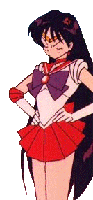 Sailor Mars Angry