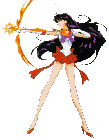 Sailor Mars Shooting Arrow