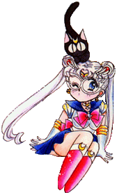 Chibi Sailor Moon with Glasses