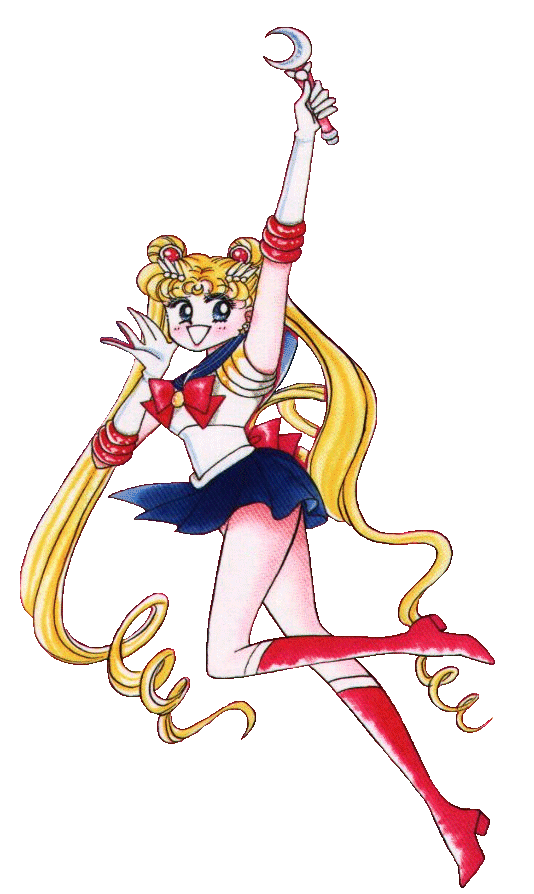 Manga Sailor Moon with Wand