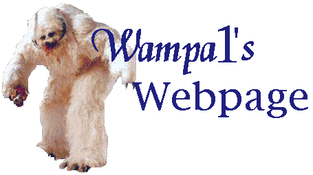 Welcome to Wampa1's Webpage