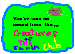 My award!