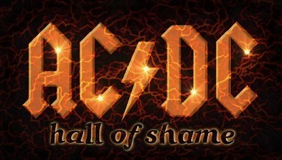 AC/DC hall of shame