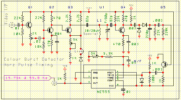 The Color Burst PCB