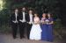 A closer shot of the wedding party. From left to right: John Knight, Carl Jayet, Craig Dolphin, Karen Dolphin, Mary Handelin, and Briley Lyall.