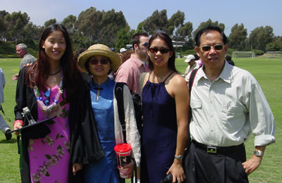 my family, Rimac Field, June 2001