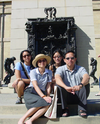 Rodin Gardens, Stanford University, Sept 2001