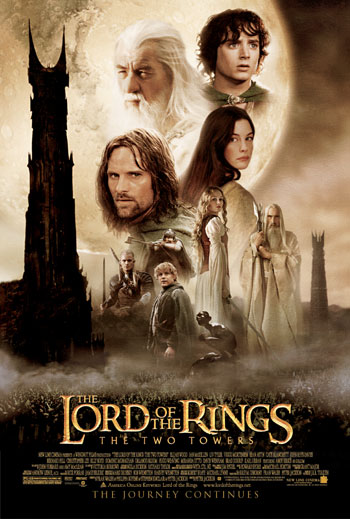 Lord of the Rings: The Two Towers - Elija Wood, Ian Mckellen, Vigo Mortesen, Orlando Bloom,John Rhys Davies,Sean Astin