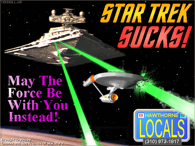 Star Trek sucks!