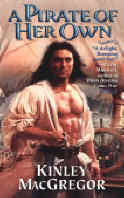 Really cute guy on the cover of Pirate of Her Own