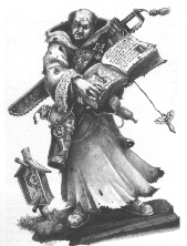 Imperial Preacher - picture copyright Games Workshop