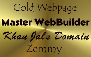 Master WebBuilder Award