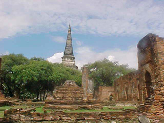 Ruins in  Ayuttaya