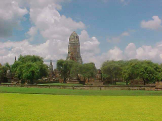 Ruins in  Ayuttaya