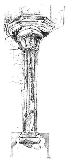 Early English column