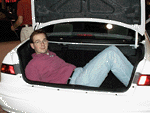 Rob in the trunk of a car