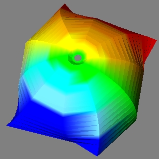 bubble with hole mesh