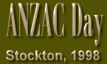 ANZAC Day, 1998 - Stockton