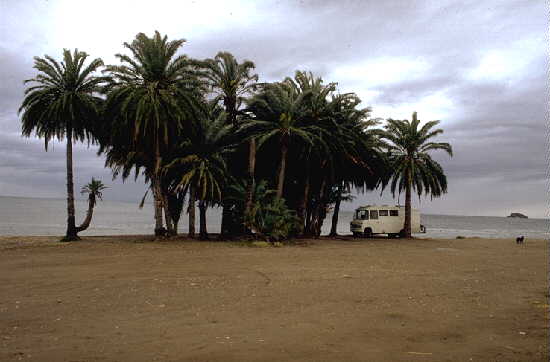 Motorhome on Beach