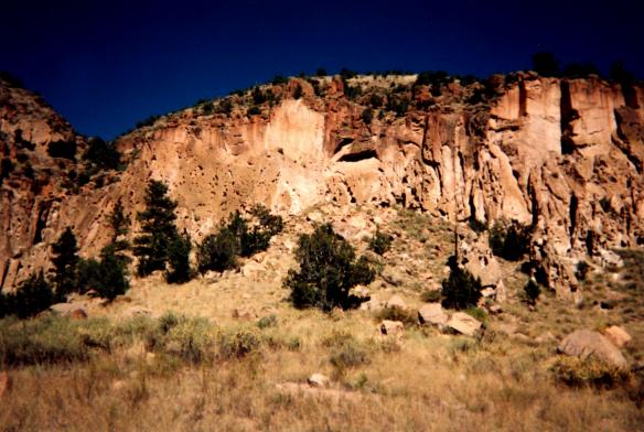 A cliff face