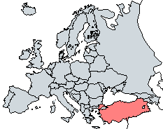 Mapa - Localizao na Europa