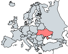 Mapa - Localizao na Europa