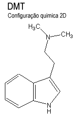 Configurao quimica 2D do DMT