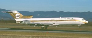 A Libyan Arab Airlines Jet