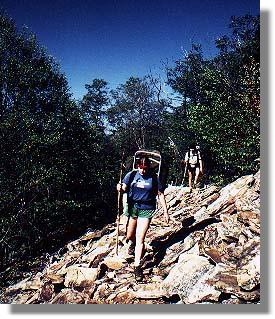 Amy and Tony on the rocks