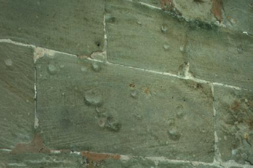 Bullet Holes in the Church Wall (23Kb)