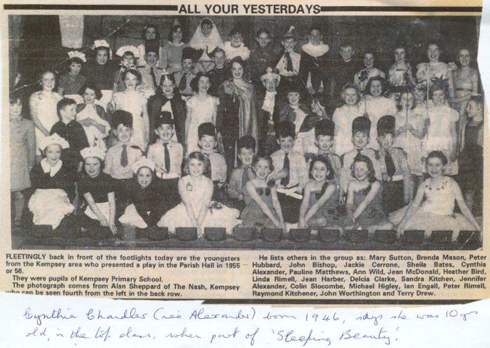 Kempsey School Play Photo 1956.