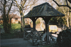 Picture of the Lychgate.