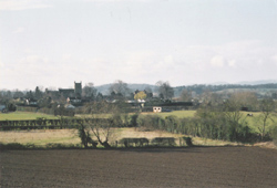 Picture of the North Ham, looking south towards the church.