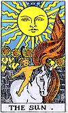 'The Sun' Tarot Card