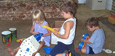 Kids playing