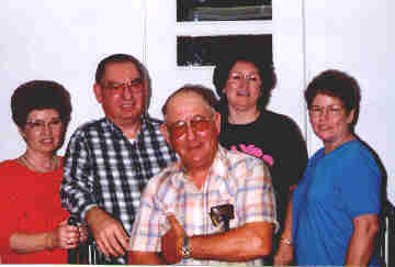 Back Row Doris,Rosevelt,Janie,Agnes Front Row 
Clarence