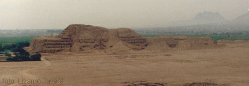 Vista Panoramica de la Huaca de El Sol