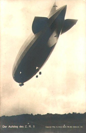 RigidDirigible from early 1900's US Navy fleet