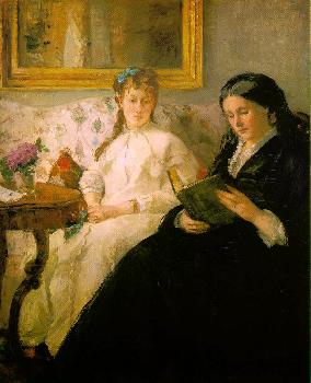 Reading by Berthe Morisot