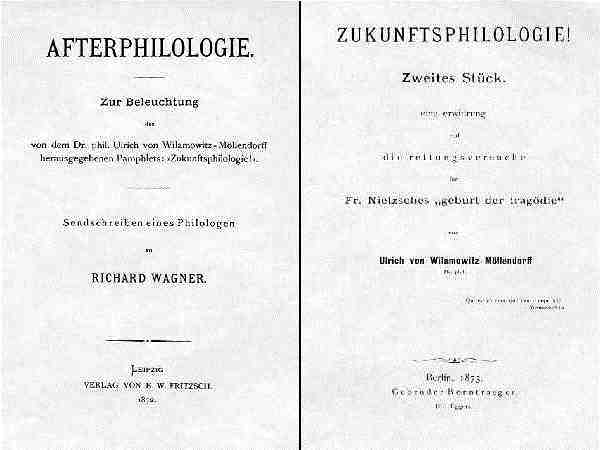 Afterphilologie - Zukunftsphilologie! Zweites Stck