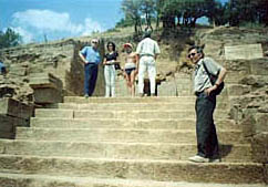 Entrance to the tomb