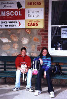 Rhainnon and Tannicka at Loxton historical village