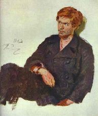 Student-Nihilist by Ilya Repin, 1883.