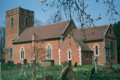 St. Swithin's Church, Barston, Warwickshire - April 2002